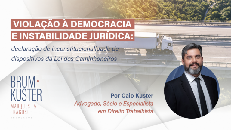 A DECLARAÇÃO DE INCONSTITUCIONALIDADE DE DISPOSITIVOS DA LEI 13.103/2015 (LEI DOS CAMINHONEIROS)